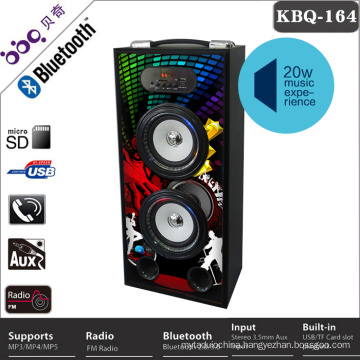 4inch 10W * 2 driver Cheap gaming speakers with remote controller